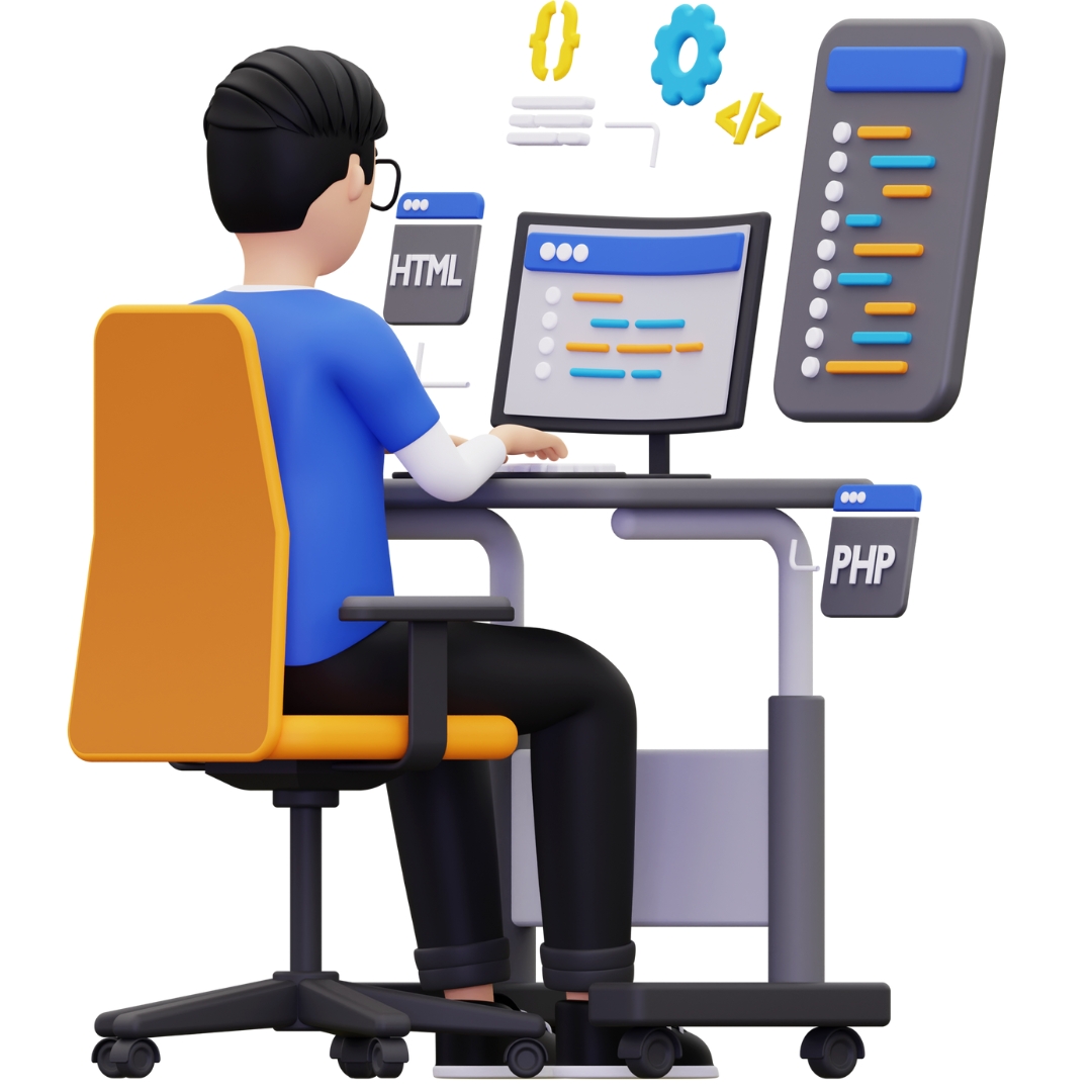 What is the process of web development?